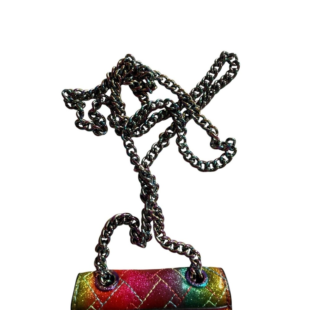 KURT GEIGER London MICRO Rainbow Crossbody Mini Purse Bag - Picture 4 of 4